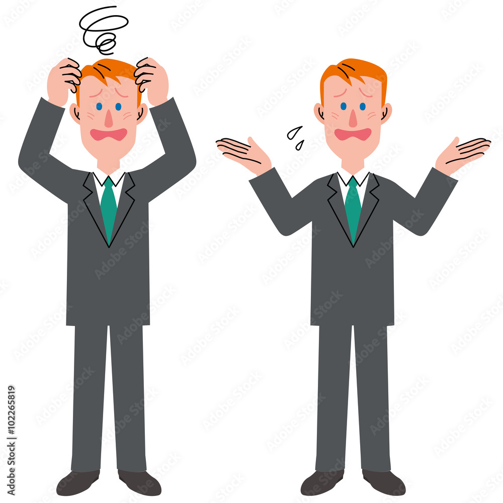 男性 表情 困惑 男性 表情 困惑