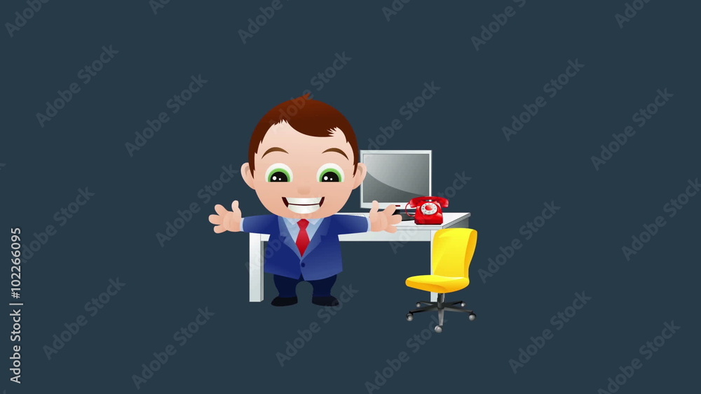 cartoon business man in office,cartoon business man talking phone cartoon business man in office,cartoon business man talking phone