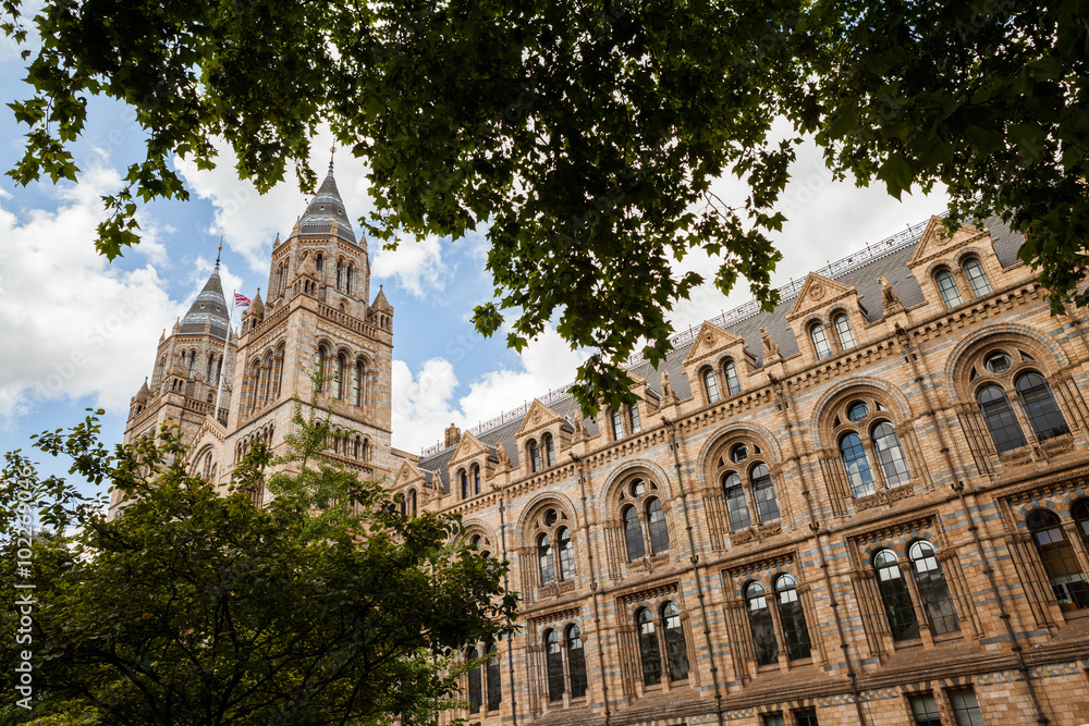 Natural History Museum in London- building and details