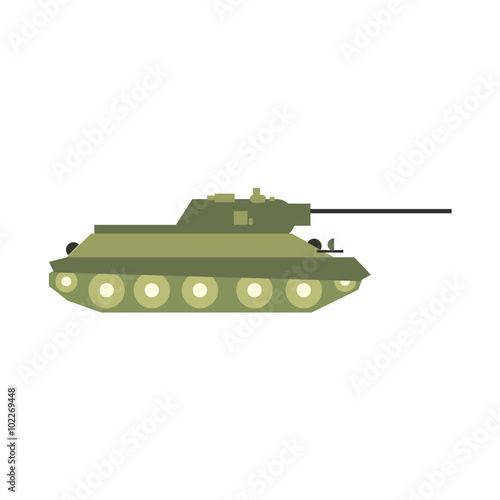 Tank flat icon