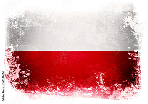 Fototapeta Polska flaga