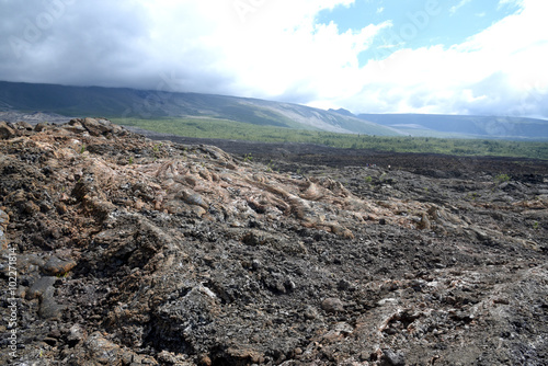 route des laves à la réunion