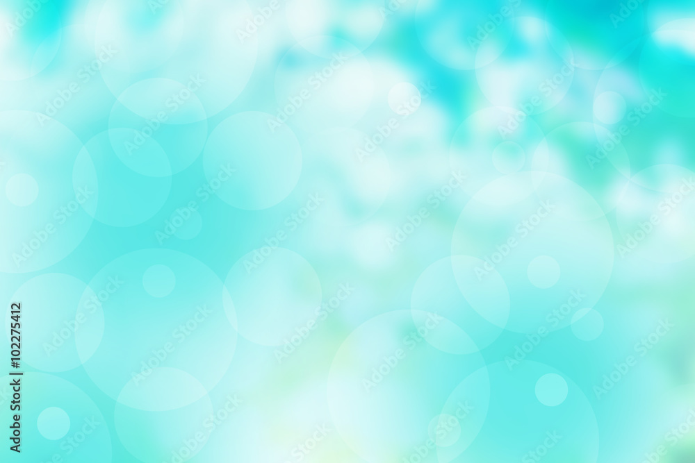 Soft blue bokeh background Soft blue bokeh background