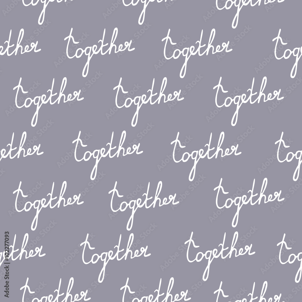 Love seamless pattern romantic lettering Love seamless pattern romantic lettering