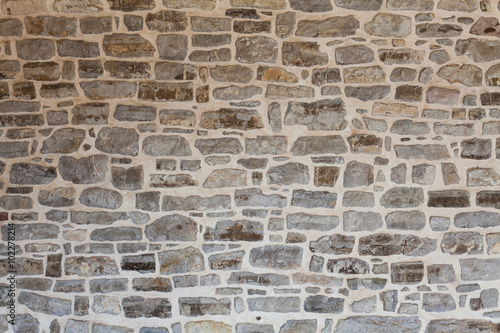house wall made of natural stone