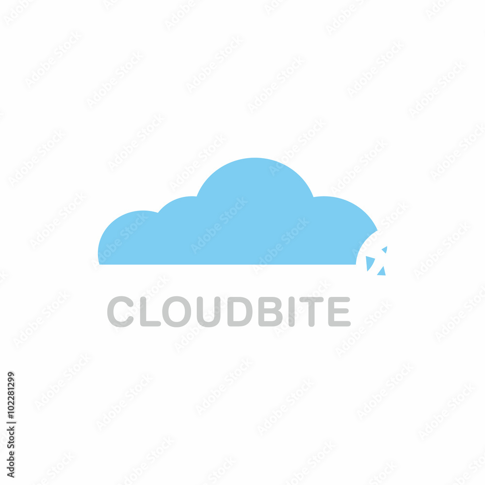 Cloud bite logo Cloud bite logo