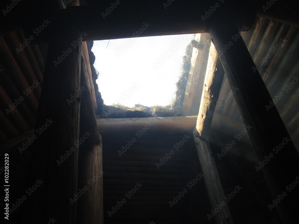 Fototapeta premium Pit House