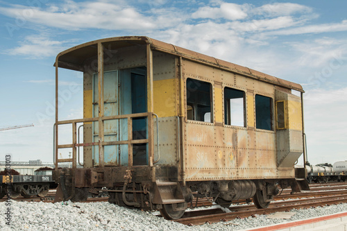 Old bogie train