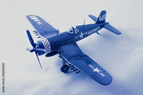 Corsair model airplane