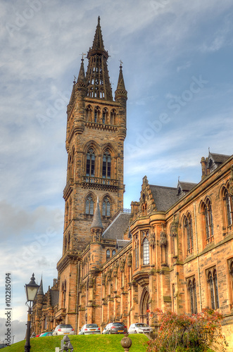 University of Glasgow Main Building - Scotland..