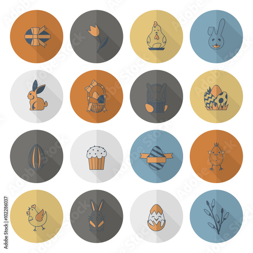 Celebration Easter Icons