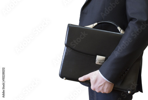 Man with briefcase
