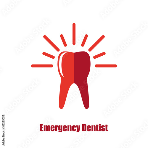 Emergency dentist logo