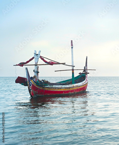 Fishermans boat , Indonesia