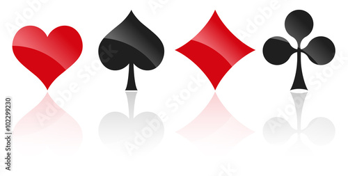 playing cards symbols