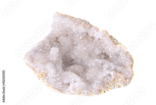 Halite crystal minerale