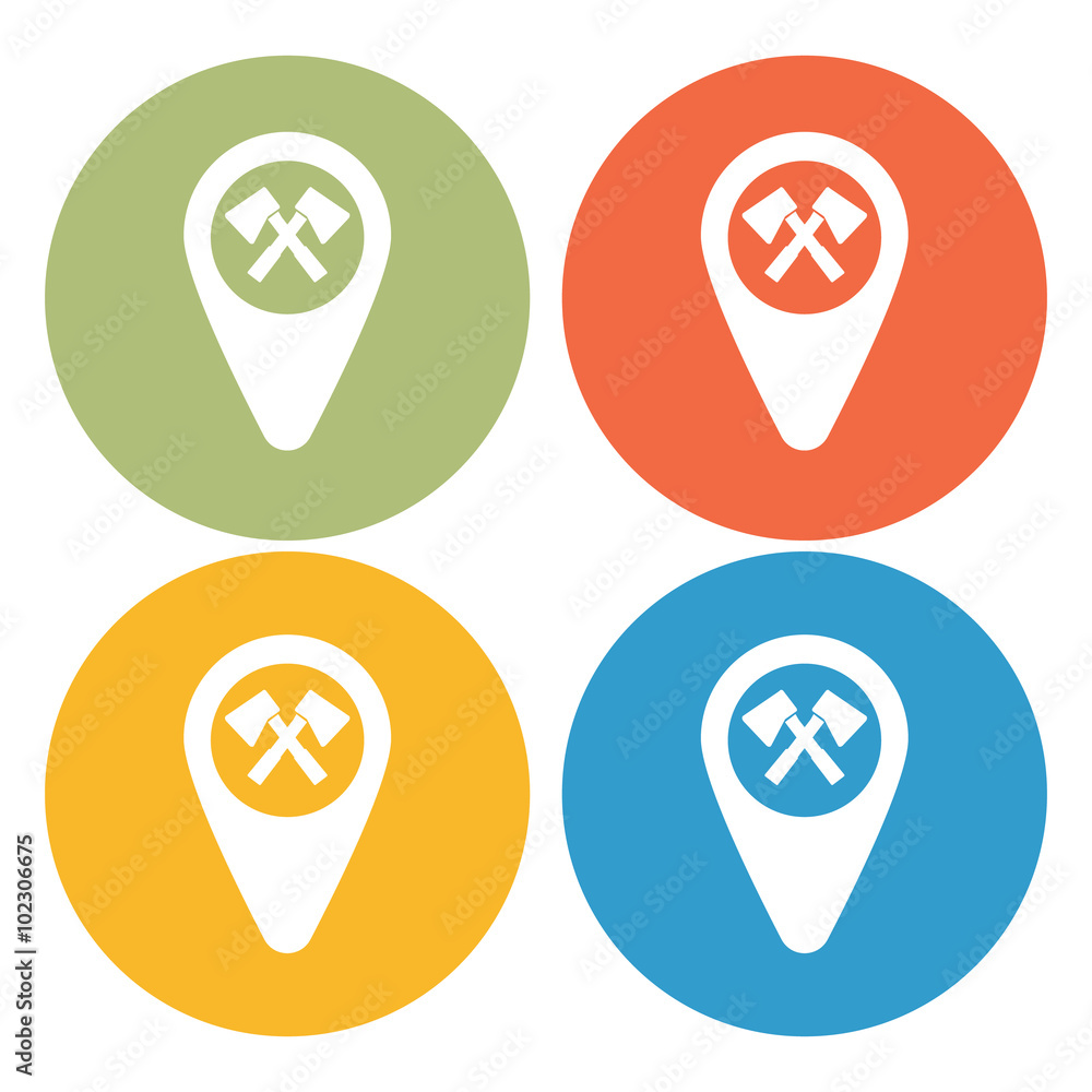 farm map icon farm map icon