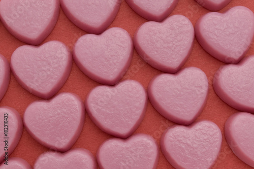 heart shaped strawberry chocolates