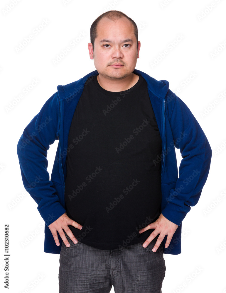 Fototapeta premium Asian Man Portrait