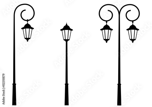 Lampadaires - Ville série 1