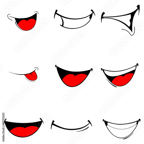 Vector of set smiles