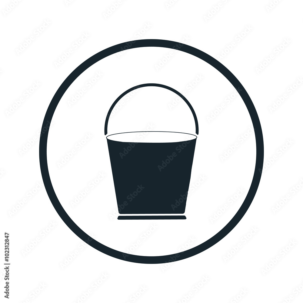 bucket icon bucket icon