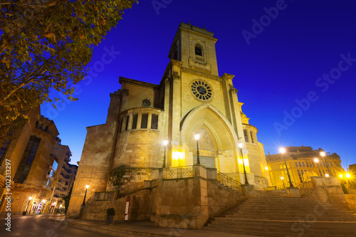 Cathedral  of San Juan de Albacete in early morning