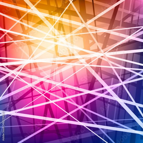 More lines, abstract background, pink network, technology wallpaper, vector design