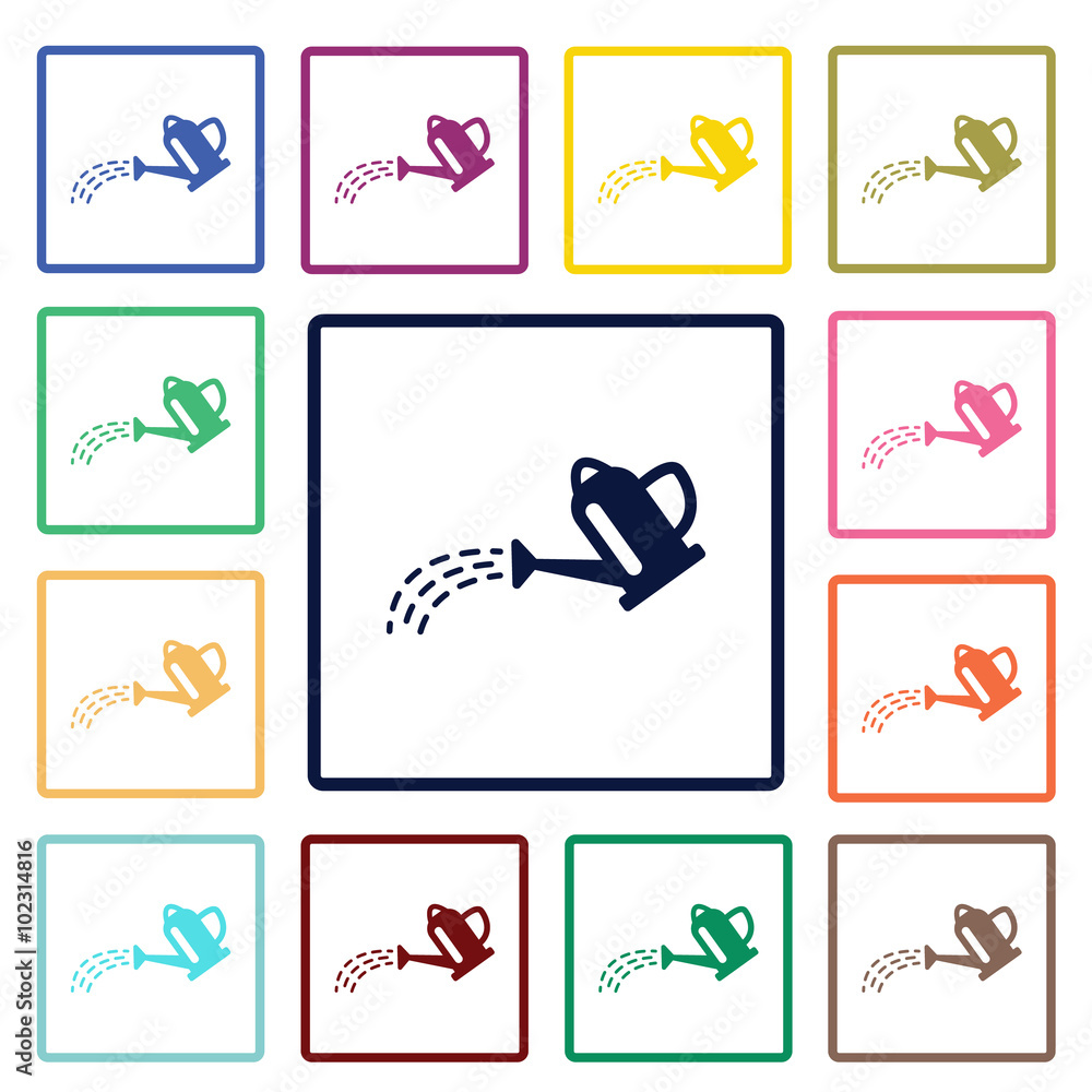 garden watering icon garden watering icon