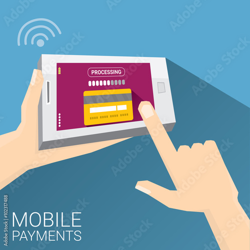 Flsmartphone processing of mobile payments 