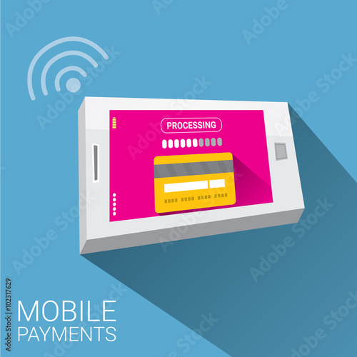 Flsmartphone processing of mobile payments 
