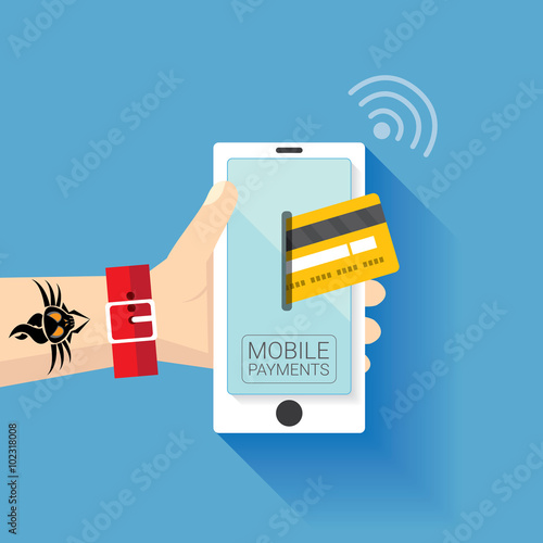 Flsmartphone processing of mobile payments 
