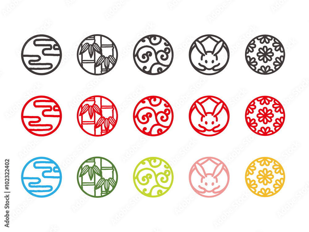 Japanese traditional and cultural icons Japanese traditional and cultural icons