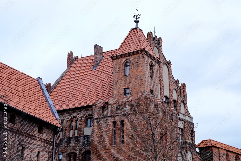 Old brick building Old brick building