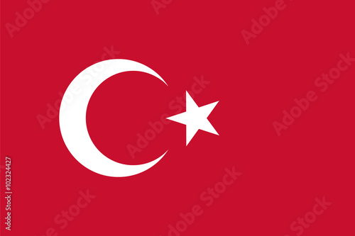 Standard Proportions for Turkey Flag