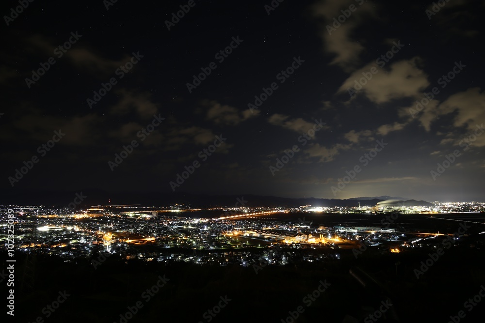 島田市夜景 島田市夜景