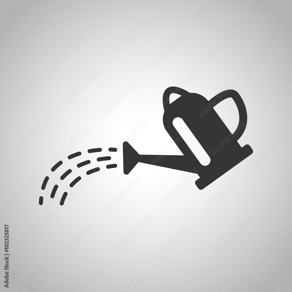Fototapeta premium garden watering icon
