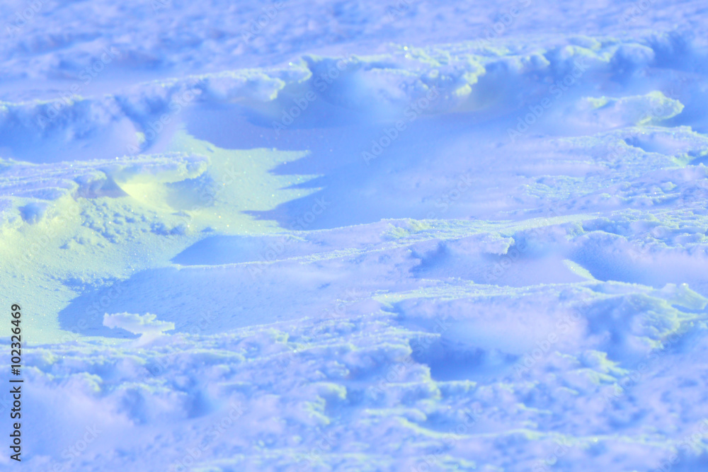 Obraz premium Snow background.