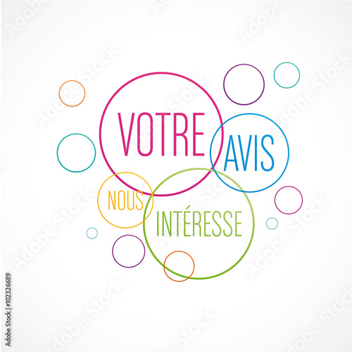 votre avis nous intéresse