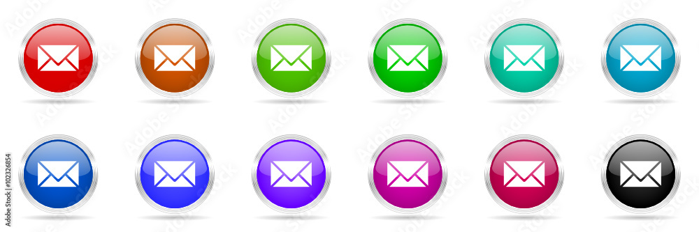 letter vector icons set letter vector icons set