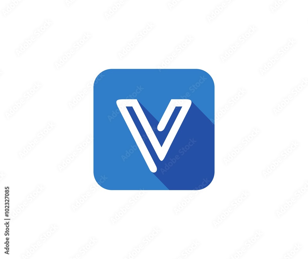 Letter V logo Letter V logo