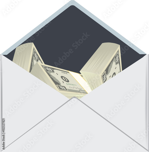 mazzette di dollari valuta
