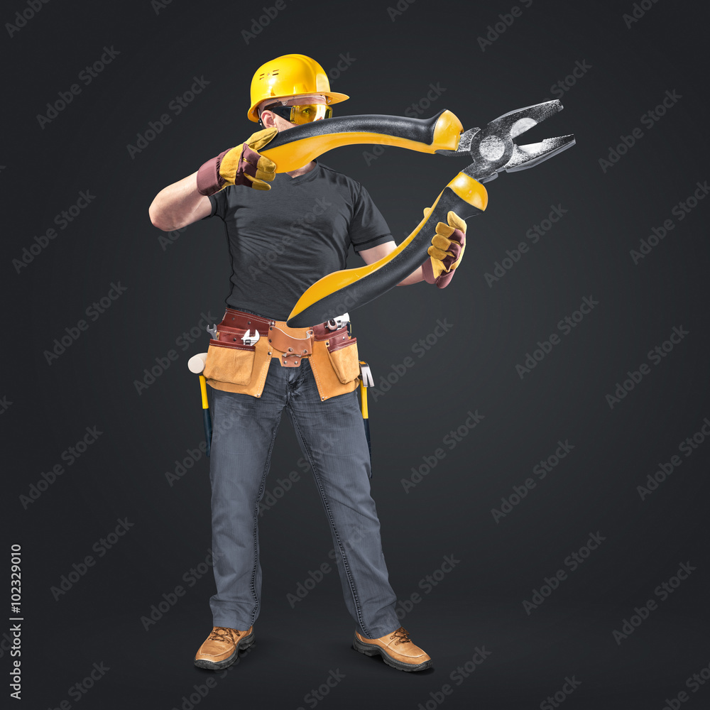 construction worker belt