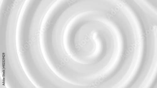 White spiral background