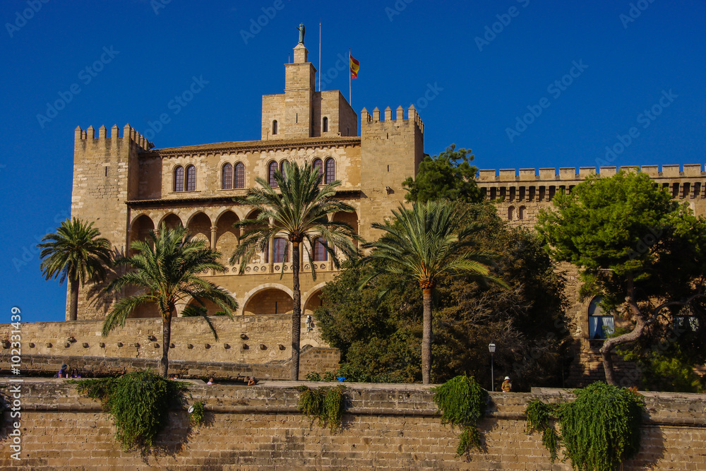 Der Königspalast in Palma de Mallorca