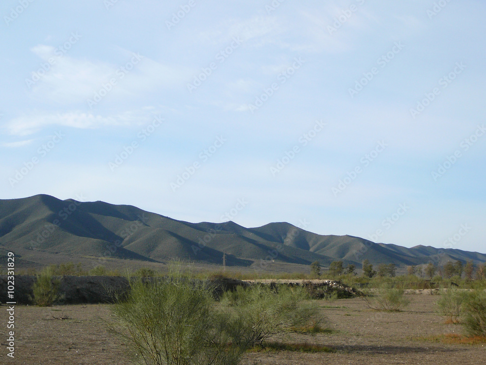 Hills in Tabernas Desert