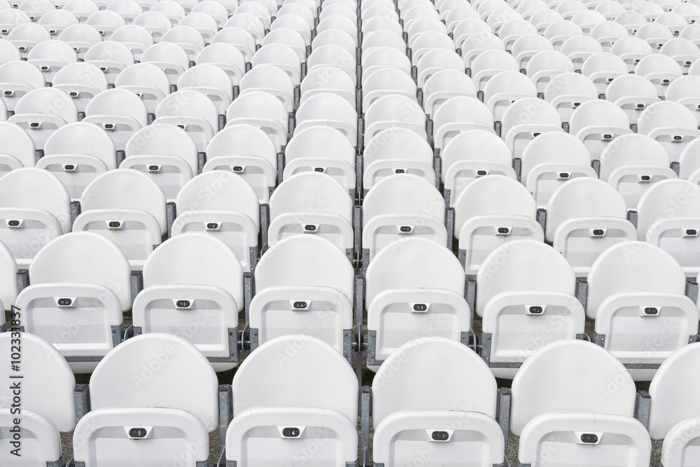 Naklejka premium Stadium seats