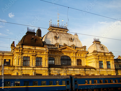 Old railway station, Ukraine