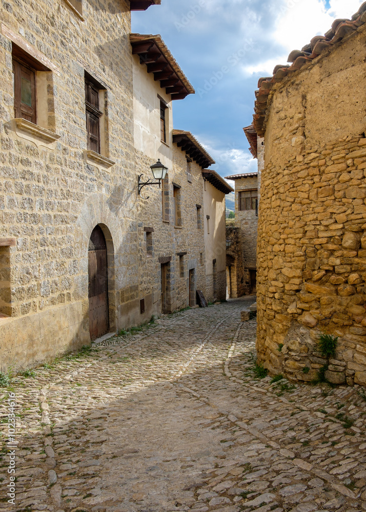 Medieval Mirambel, Spain.