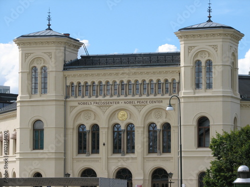 Nobel prize center building in  Oslo photo